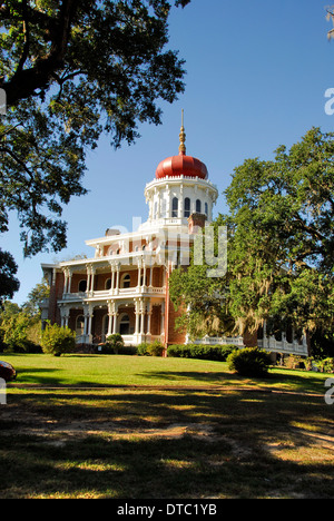 Longwood, noto anche come Nutt la follia è un Historic Antebellum mansion ottagonale.in Natchez, Mississippi Foto Stock