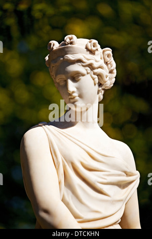 Ballarat Australia / splendida statua dell'era vittoriana nei giardini botanici. Foto Stock