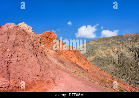 Le montagne nel nord dell'Argentina, provincia di Salta. Foto Stock