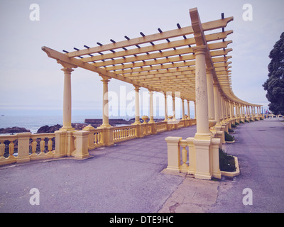 Passeggiata nel quartiere di Foz, Porto costa, Portogallo Foto Stock