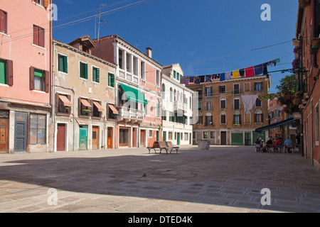 Campo Ruga Square in Venice, Venezia, Veneto, Italy Foto Stock