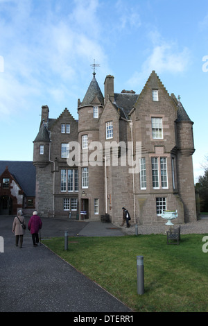 Esterno del museo di Black Watch Perth Scozia Febbraio 2014 Foto Stock