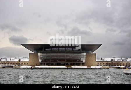 Nuova Opera House di Copenhagen, architetto Henning Larsen Foto Stock