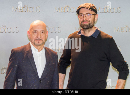 Berlino, Germania, attore Sir Ben Kingsley e direttore Philipp Stölzl Foto Stock