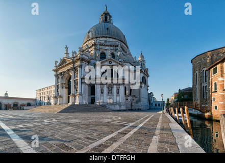 Santa Maria della Salute, Dorsoduro, Venezia Foto Stock
