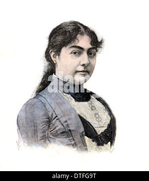 Regina Natalie di Serbia 1859-1841 Foto Stock