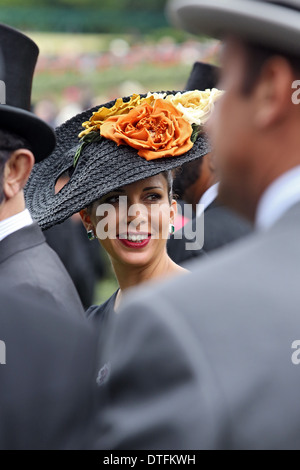 Ascot, Regno Unito, Principessa Haya Bint Al Hussein Foto Stock