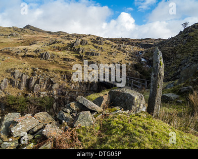 Natty Bridge nel Lake District inglese Foto Stock