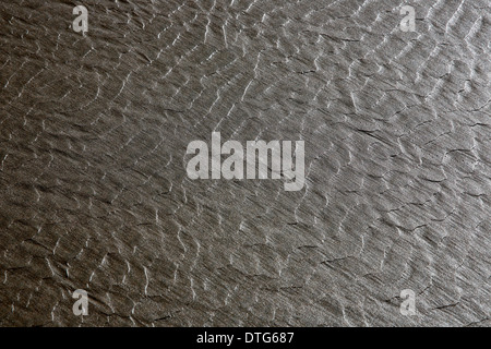 I modelli in Pacific Coast beach sabbia, Mechapa Nicaragua Foto Stock