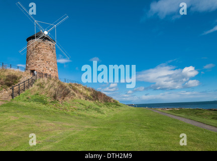 Xviii secolo il mulino a vento San Monans Fife Scozia Scotland Foto Stock