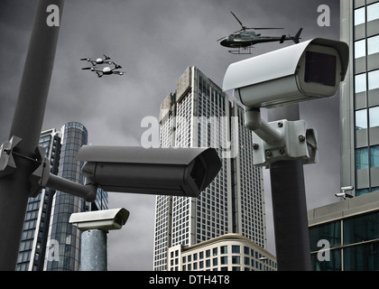 Foto di simbolo dello stato di vigilanza Foto Stock