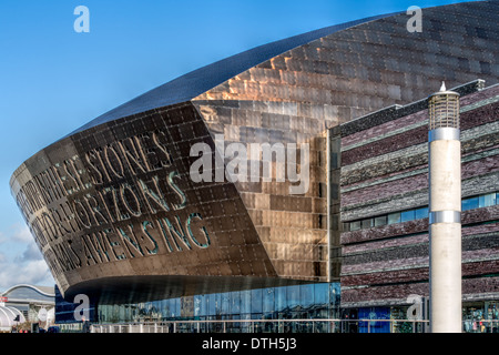 Millenium Centre Cardiff Bay Foto Stock