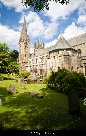 Llandaff Cathedral, vicino a Cardiff. Foto Stock