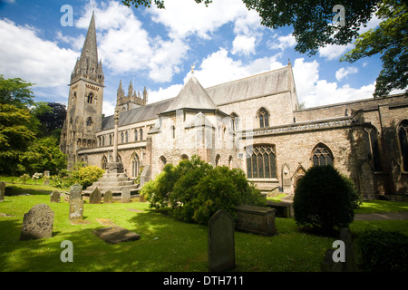 Llandaff Cathedral, vicino a Cardiff. Foto Stock