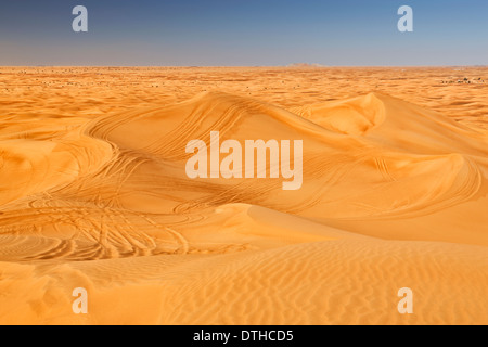 Deserto di Dubai Foto Stock