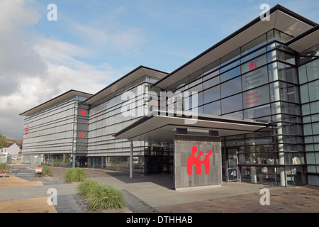 Il National Waterfront Museum e Swansea, Galles. Foto Stock