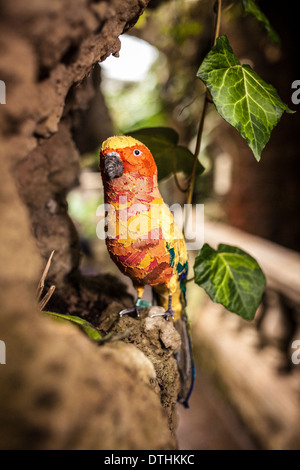 Fauxidermy tassidermia animali animali fatti a mano le creature decorative Foto Stock