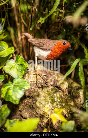 Fauxidermy tassidermia animali animali fatti a mano le creature decorative Foto Stock