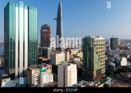 Bitexco Financial Tower, Ho Chi Minh City, Vietnam Foto Stock