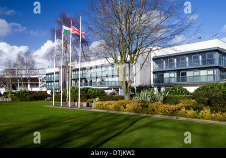 Sport Galles Centro Nazionale formalmente il Centro sportivo nazionale per il Galles, Sophia Gardens, Cardiff, Galles. Foto Stock