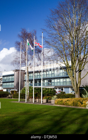 Sport Galles Centro Nazionale formalmente il Centro sportivo nazionale per il Galles, Sophia Gardens, Cardiff, Galles. Foto Stock