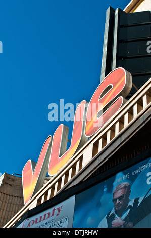 Vue Cinema, Leicester Square, London, Regno Unito Foto Stock