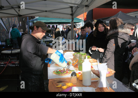 Regno Unito Londra est brick lane mercato domenicale Foto Stock