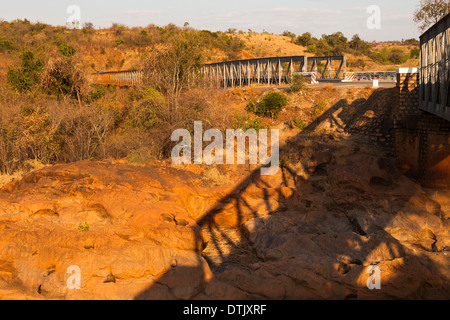 Ponte su Betsiboka Foto Stock