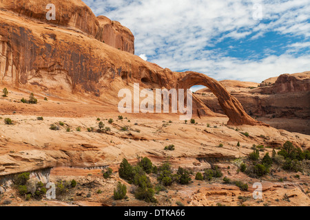 Arco di corona vicino a Moab, Utah. Foto Stock