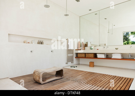 Bagno moderno Foto Stock