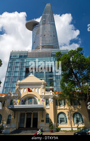 Bitexco Financial Tower, Ho Chi Minh City, Vietnam Foto Stock