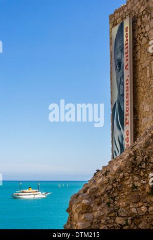 L'Europa, Francia, Alpes-Maritimes, Antibes. Il Museo di Picasso nel castello Grimaldi. Foto Stock