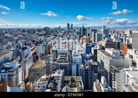 Nagoya, Giappone cityscape in Sakae District. Foto Stock