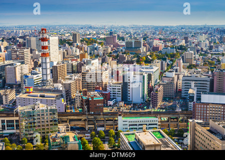 Sendai, Giappone cityscape nel reparto centrale. Foto Stock