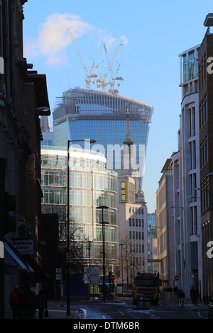 20 Fenchurch Street vista da San Paolo Foto Stock