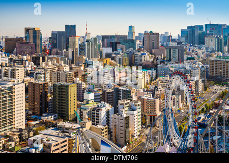 Tokyo, Giappone cityscape da Bunkyo Ward. Foto Stock