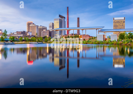 Birmingham, Alabama, Stati Uniti d'America lo skyline della citta'. Foto Stock