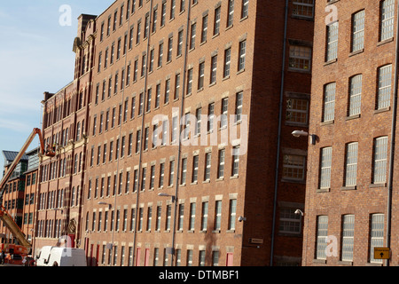 Il Royal Mills convertito in appartamenti Ancoats nuovo Islington Manchester Inghilterra England Foto Stock