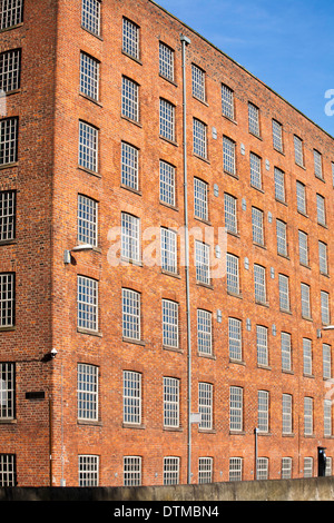 Il Royal Mills convertito in appartamenti Ancoats nuovo Islington Manchester Inghilterra England Foto Stock