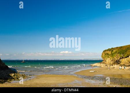 Seascape, San Brides Bay Pembrokeshire Coast National Park Foto Stock