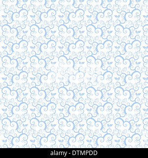 Seamless floral patten Foto Stock