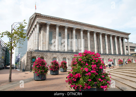 Il Municipio in Victoria Square, Birmingham West Midlands England Regno Unito Foto Stock