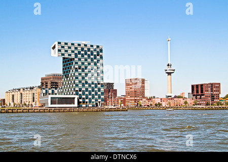 Città scenic da Rotterdam nei Paesi Bassi Foto Stock