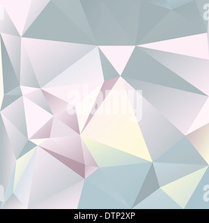 Astratta geometrica dello sfondo. Illustrazione Vettoriale. Foto Stock
