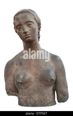 Busto di Mrs L 1910 Wilhelm Lehmbruck 1881-1919 il tedesco in Germania Foto Stock