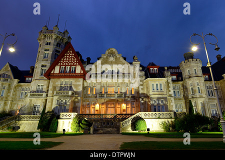 Università Internazionale Menendez Pelayo, La Magdalena Palace, Santander, Spagna, Europa Foto Stock