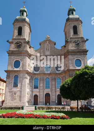 Dom Sankt Jakob, Cattedrale di Innsbruck, Austria. Foto Stock