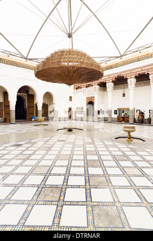 Interno del Museo di Marrakech (Musée de Marrakech) a Marrakech, Marocco. Foto Stock