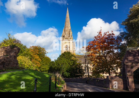 Cattedrale di Llandaff Cardiff Galles U.K. Foto Stock