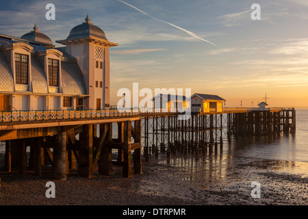 Penarth Pier Vale of Glamorgan Galles U.K. Foto Stock